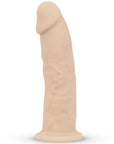 RF Deluxe Parker Realistic Dildo sidvinkel mot vit bakgrund.