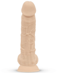 Deluxe Percy Realistisk Dildo framsida mot vit bakgrund.