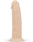 RF Deluxe Realistic Dildo Xavier baksida ståendes mot vit bakgrund.