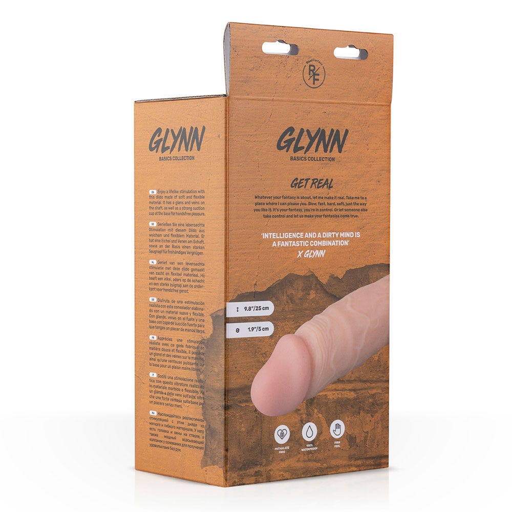 RF Glynn Realistic Vibrating Dildo - Lustly