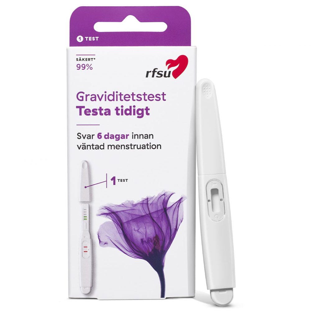 RFSU Graviditetstest Testa Tidigt - Lustly