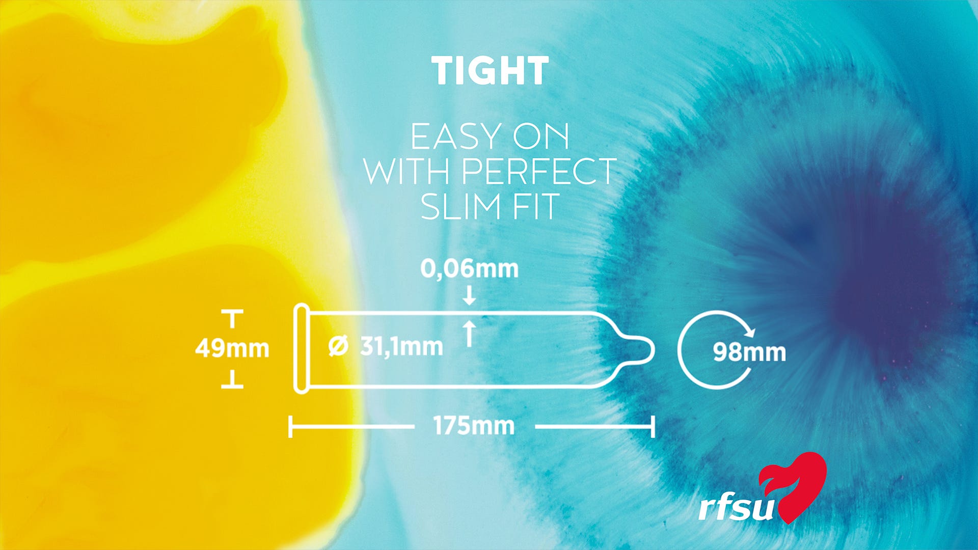 RFSU Tight 30 - pack Kondomer - Lustly