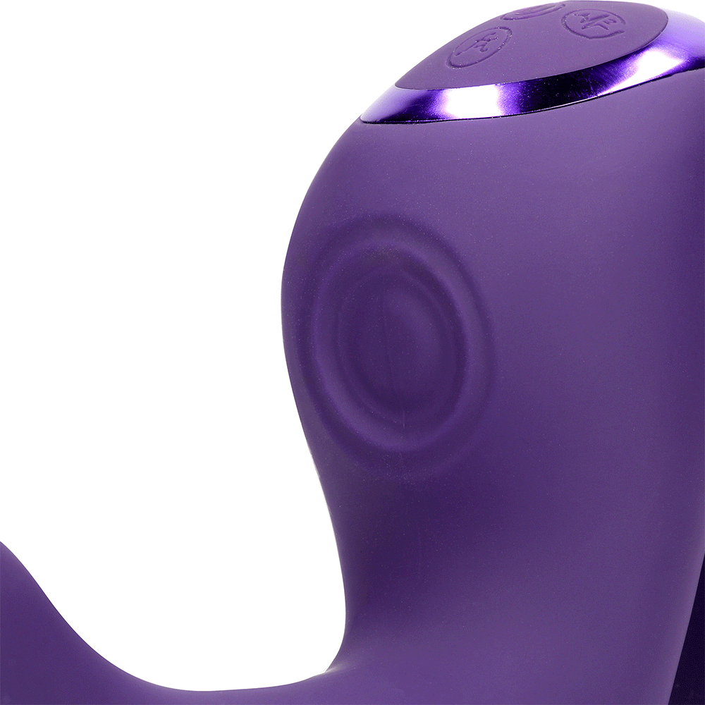 Riko Triple Thumper G - punktsvibrator Lila - Lustly