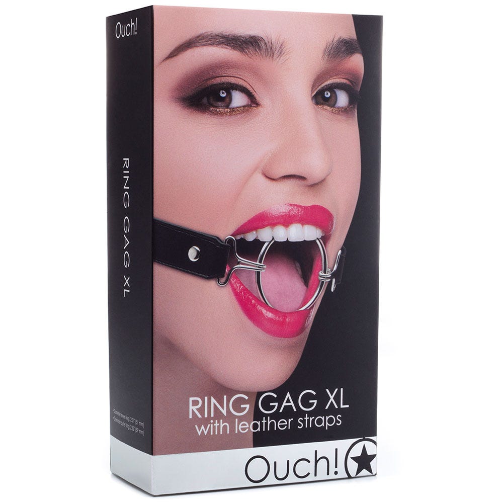 Ring Gag XL Svart - Lustly