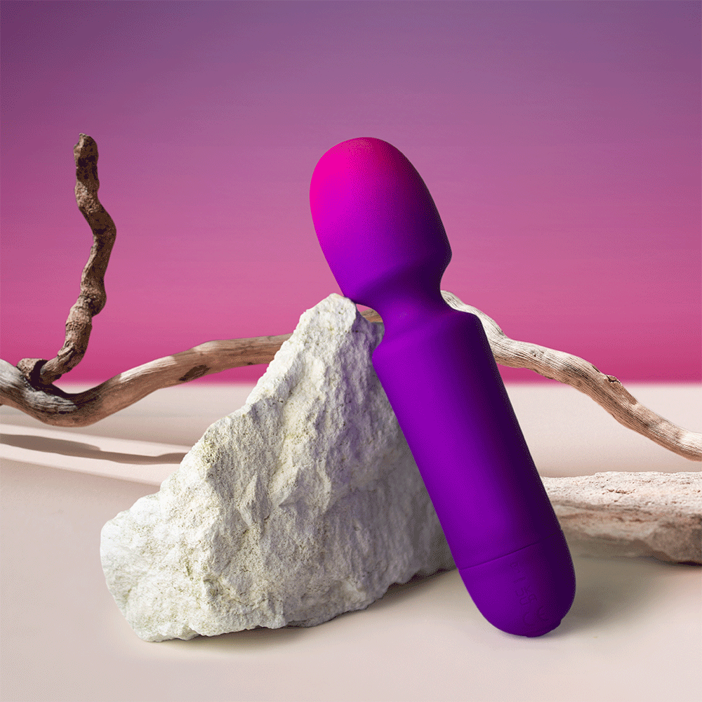 Rocks Off Glo-Girl Massagestav Lila moodbild