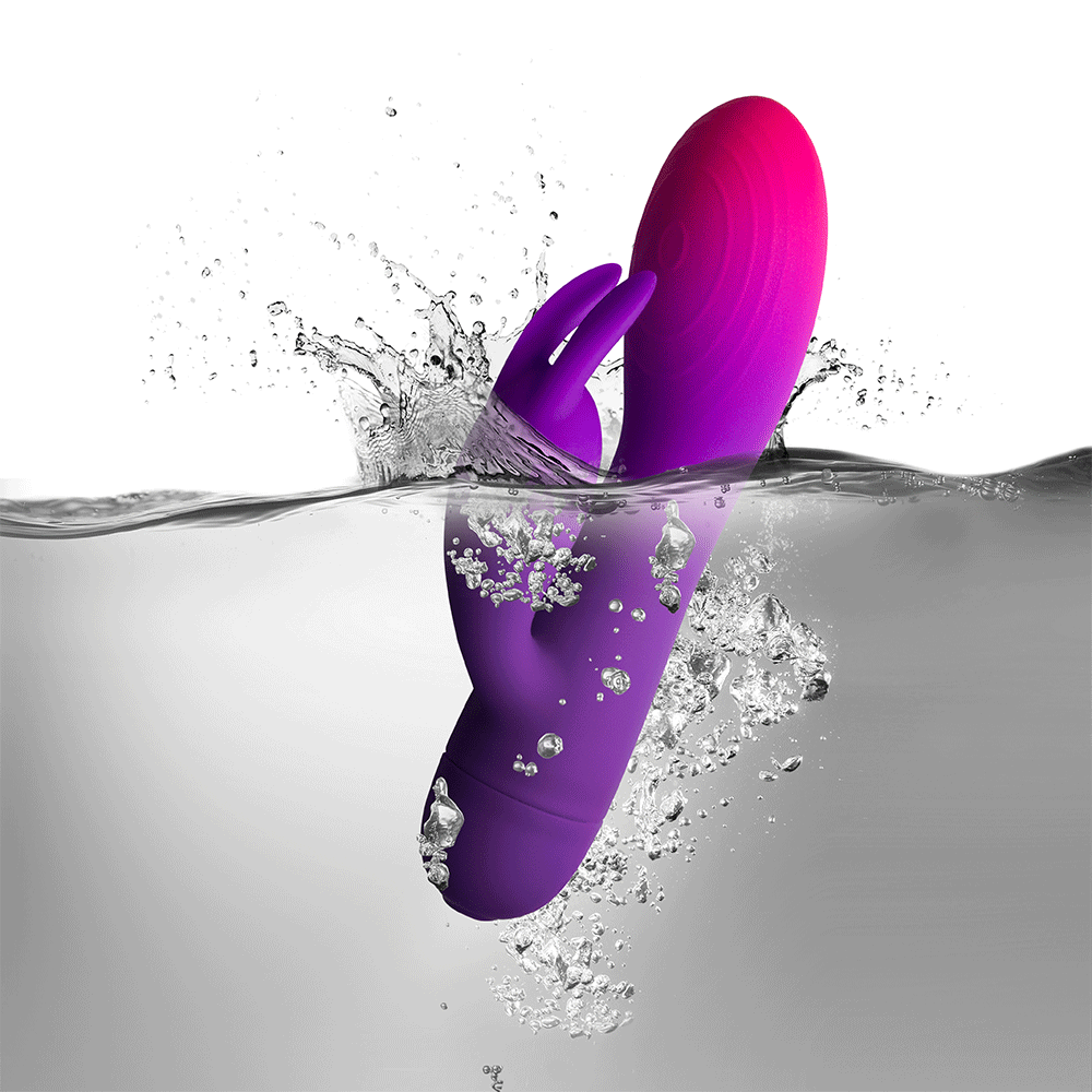 Rocks Off Glo - Girl Rabbitvibrator Lila - Lustly