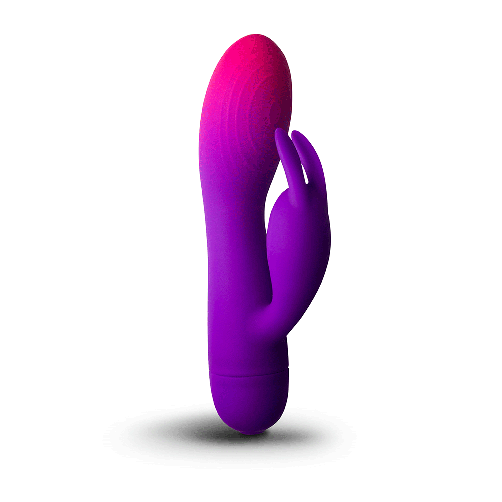 Rocks Off Glo - Girl Rabbitvibrator Lila - Lustly