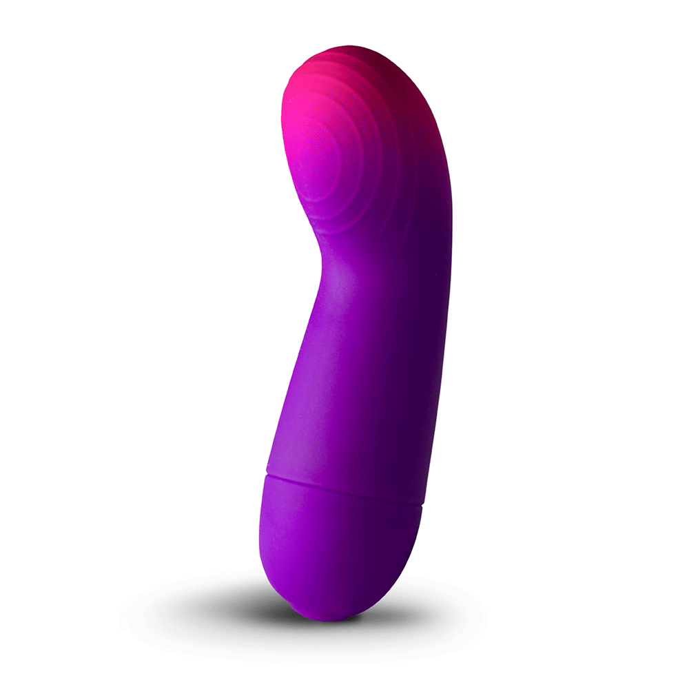 sidvy Rocks Off Glo-Girl Vibe G-punktsvibrator Lila 