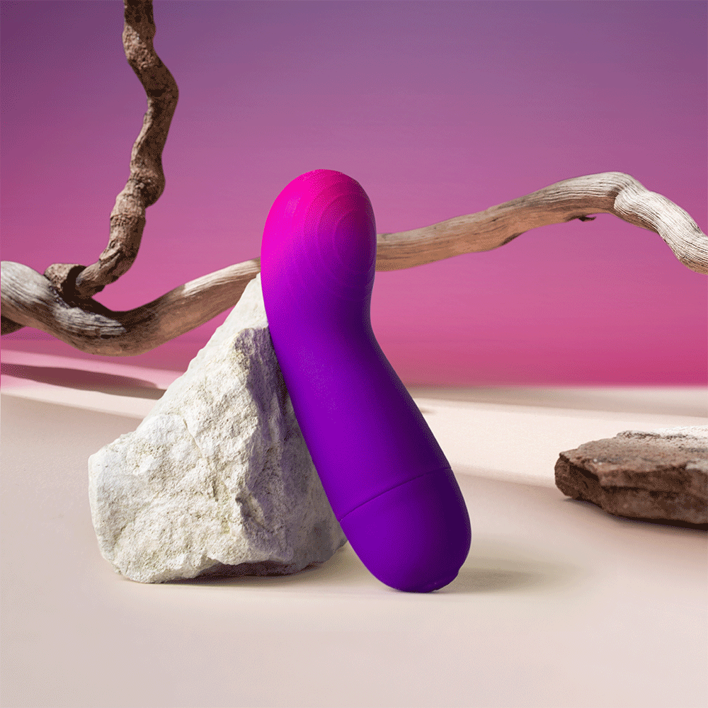Rocks Off Glo - Girl Vibe G - punktsvibrator Lila - Lustly
