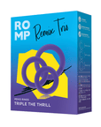 Romp Remix Trio produktförpackning mot vit bakgrund.