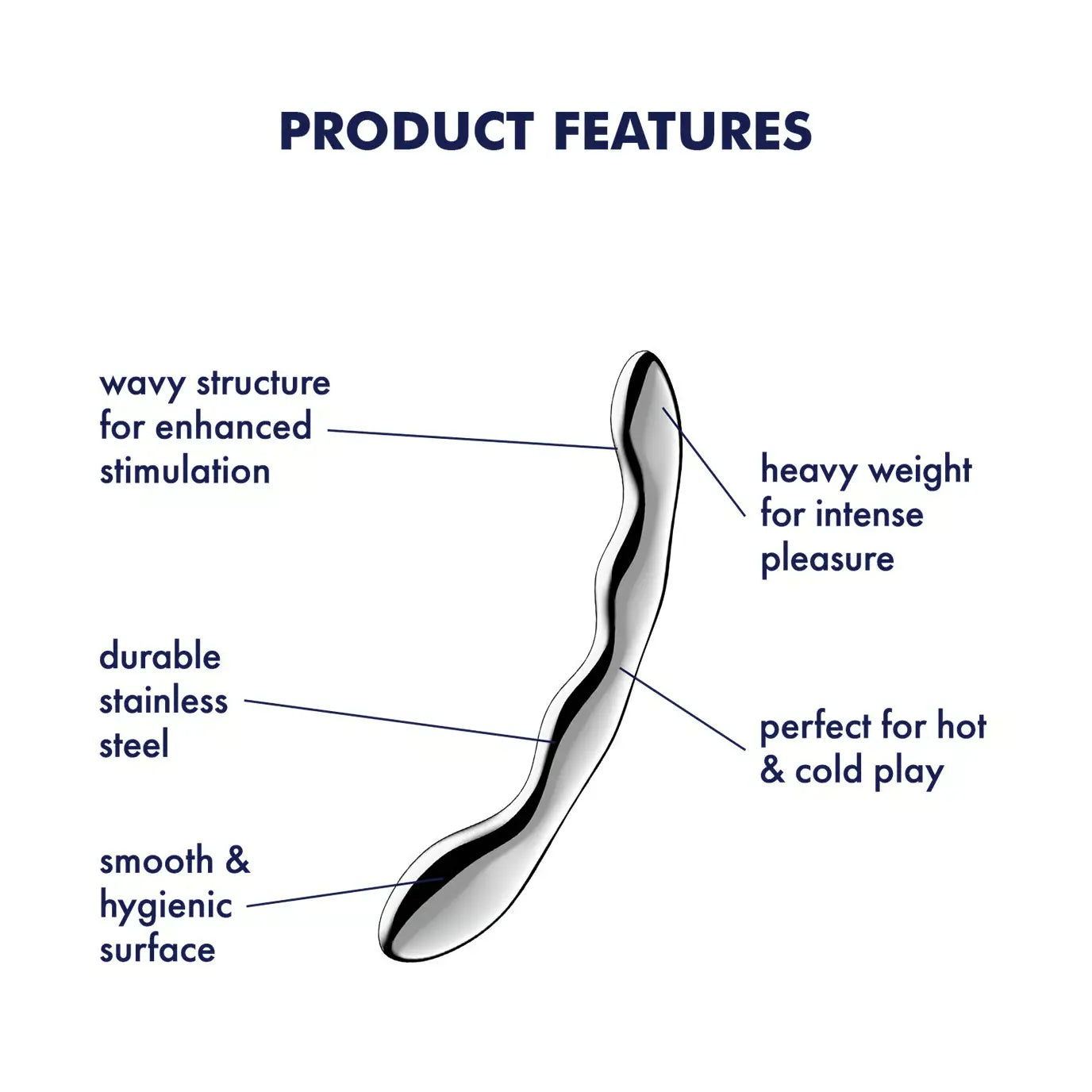Product features på Satisfyer Cosmic Crest 2