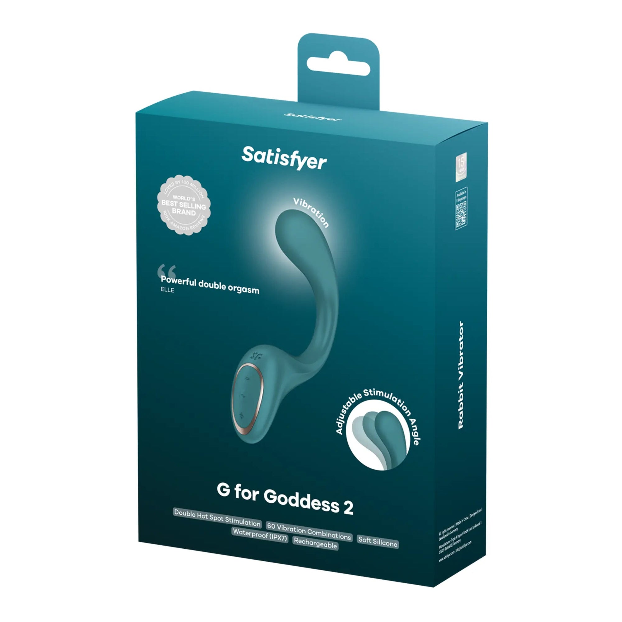 Satisfyer G For Goddess 2 Rabbitvibrator Grön - Lustly