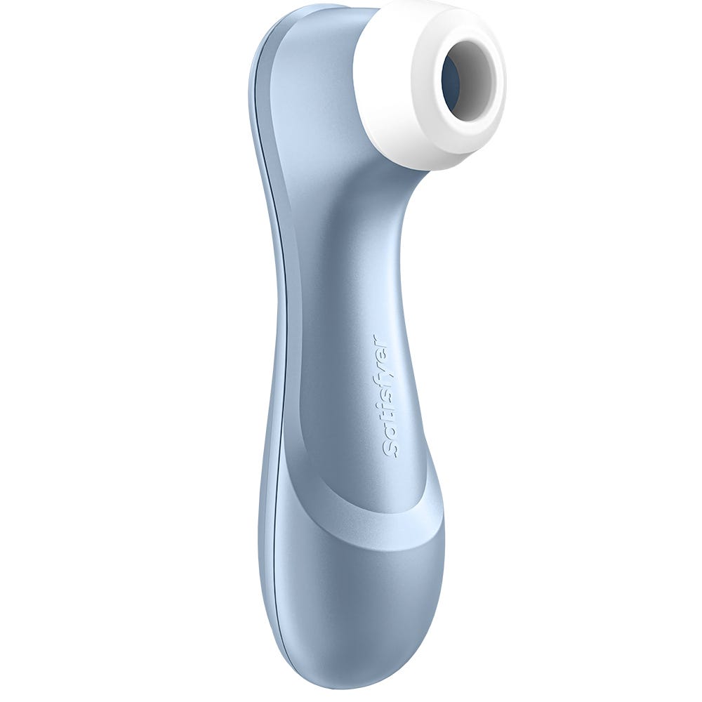 Satisfyer Pro 2 Next Generation Blue Lufttrycksvibrator i en ljusblå färg