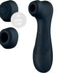 Satisfyer Pro 2 Generation 3 Connect App Black munstycken mot vit bakgrund