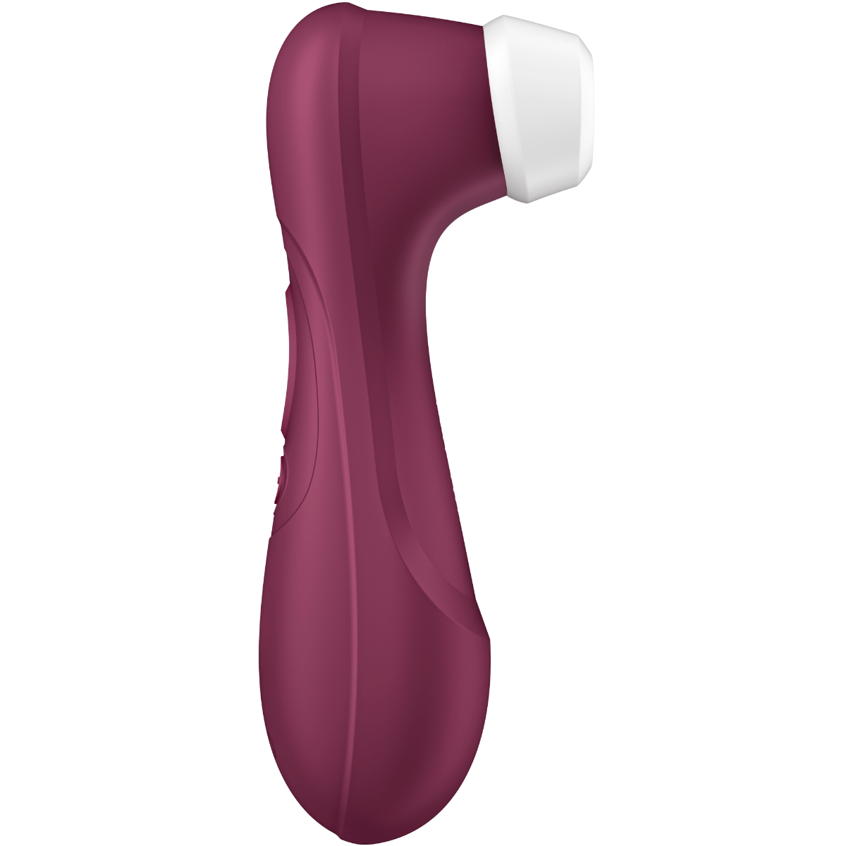 sidvy av Satisfyer Pro 2 Generation 3 Connect App Red Wine lufttrycksvibrator