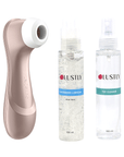 Köp Satisfyer Pro 2 Kit med vattenbaserat glidmedel 100ml och toy cleaner 100ml på Lustly.se