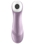 Satisfyer Pro 2 Violet Lufttrycksvibrator har en sugmynning i silikon