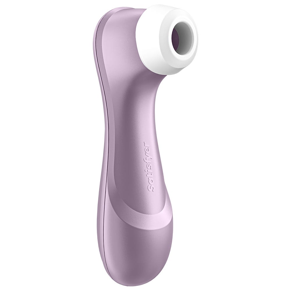 Satisfyer Pro 2 Violet Lufttrycksvibrator från sidan