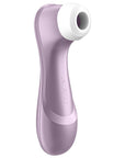 Satisfyer Pro 2 Violet Lufttrycksvibrator från sidan