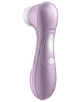 Satisfyer Pro 2 Violet Lufttrycksvibrator styrs med knappar 