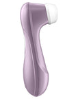 Satisfyer Pro 2 Violet Lufttrycksvibrator från ena sidan