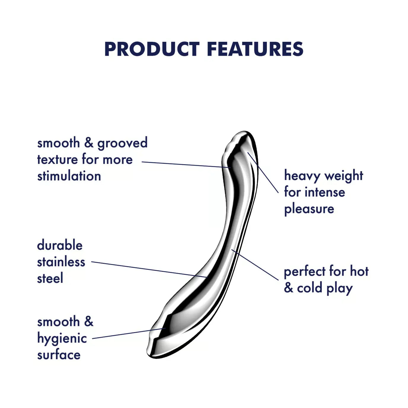 Product features på Satisfyer Pure Gravity 2