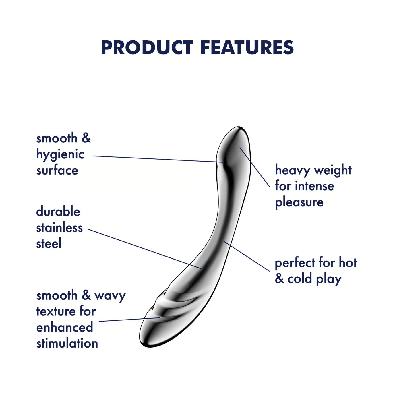 Product features på Satisfyer Pure Gravity 3