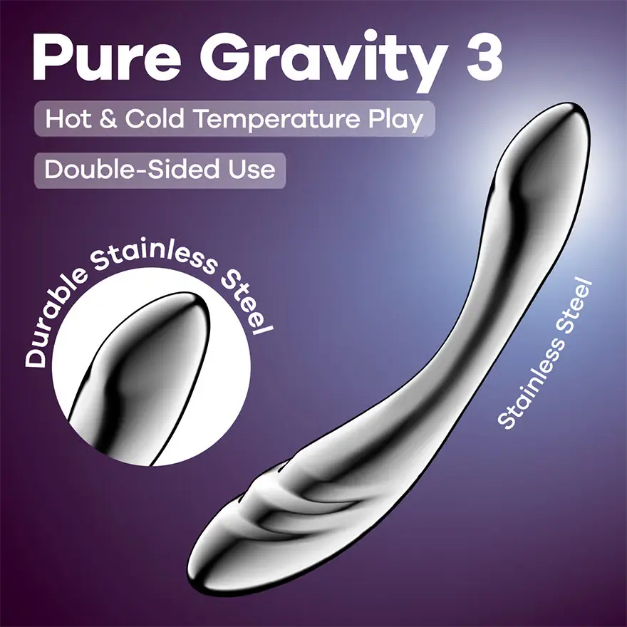 Säljande banner för Satisfyer Pure Gravity 3