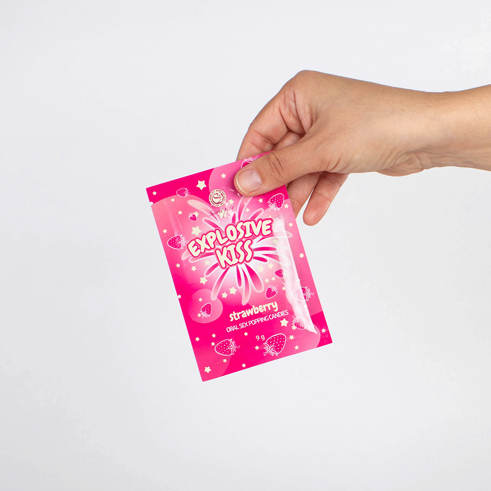 Secret Play Popping Candies Strawberry - Lustly