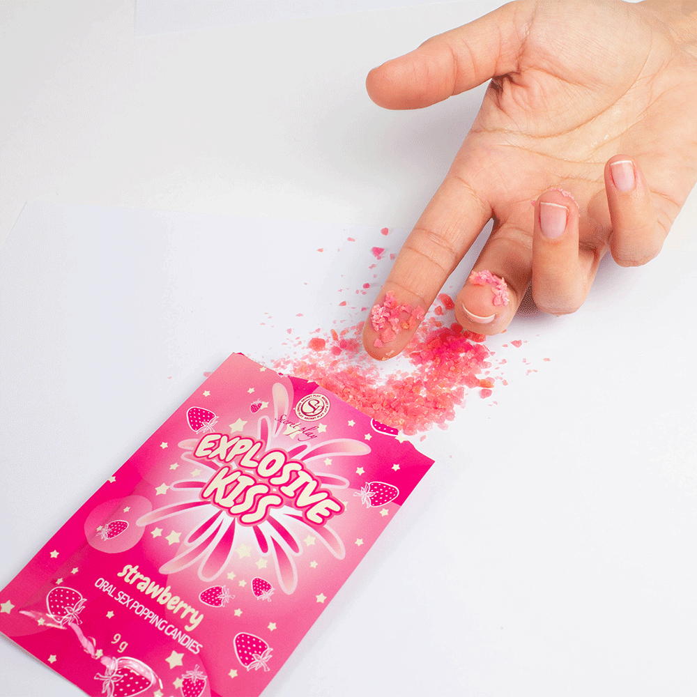 Secret Play Popping Candies Strawberry - Lustly