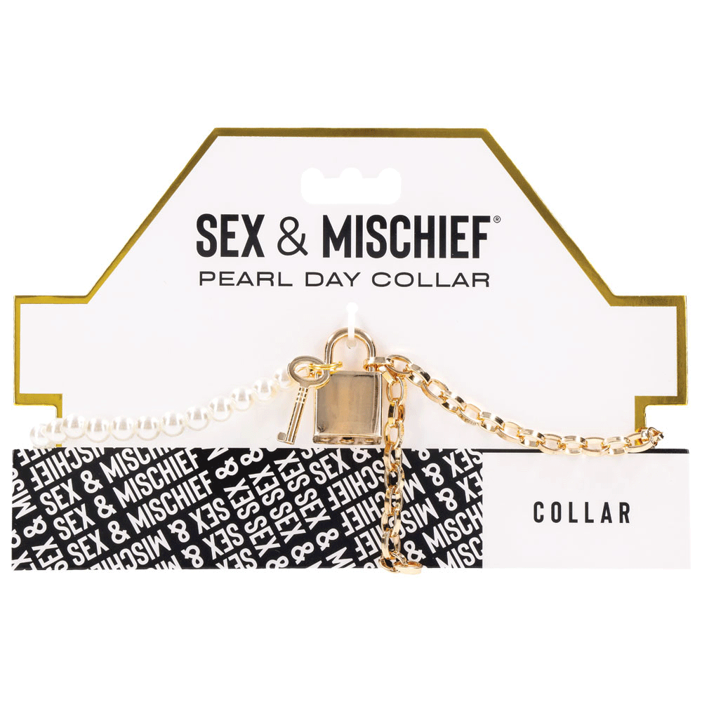Sex &amp; Mischief Pearl Day Halsband - Lustly