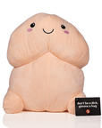 Short Penis Plushie 50cm mot vit bakgrund.