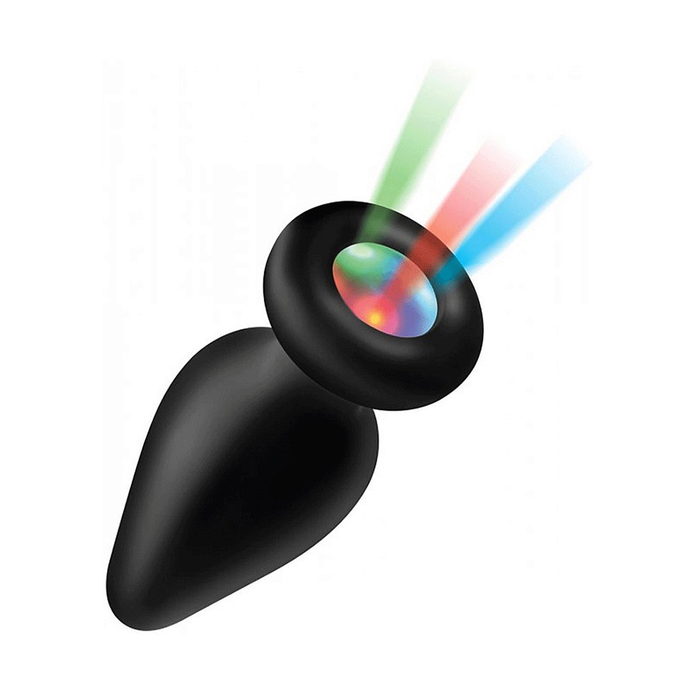 Silicone Light Up Butt Plug Small - Lustly
