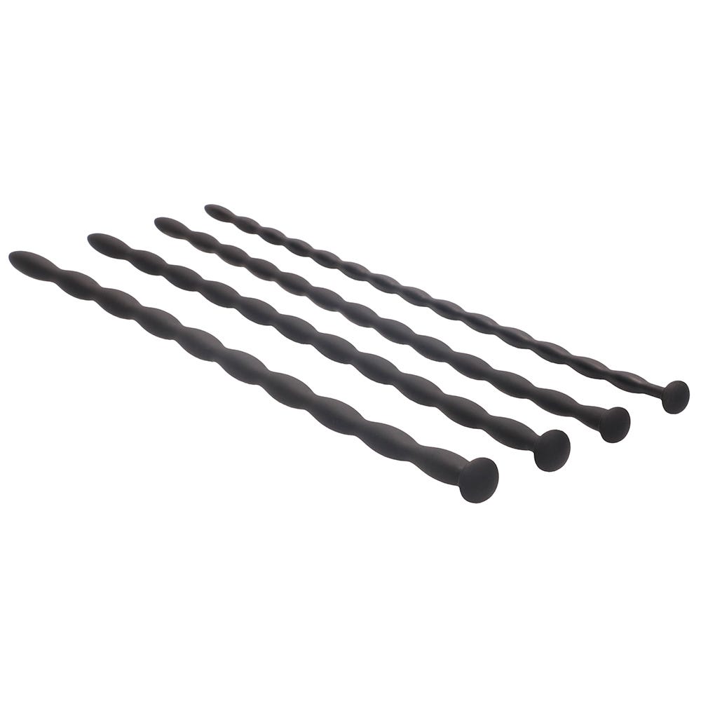 Silicone Spiral Screw Plug Set - Advanced Urethral Sounding - Lustly