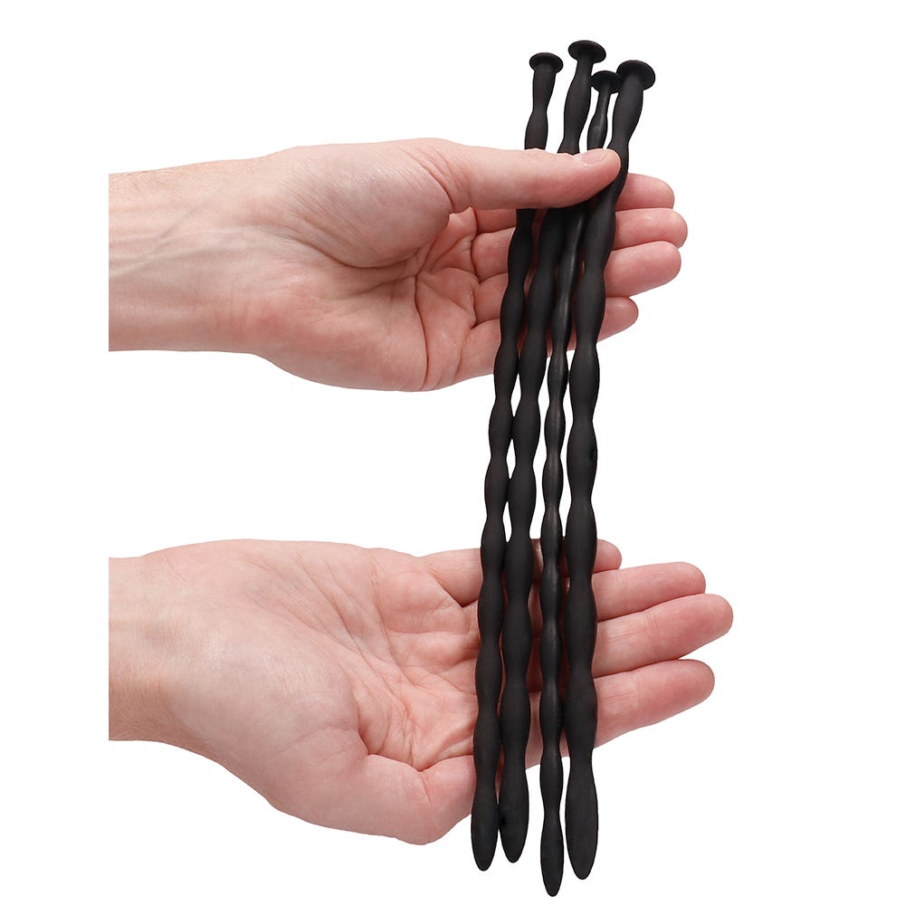 Silicone Spiral Screw Plug Set - Advanced Urethral Sounding - Lustly