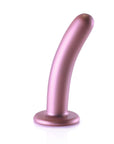 Smooth Silicone G-Spot Dildo 14,5 cm ståendes mot vit bakgrund.