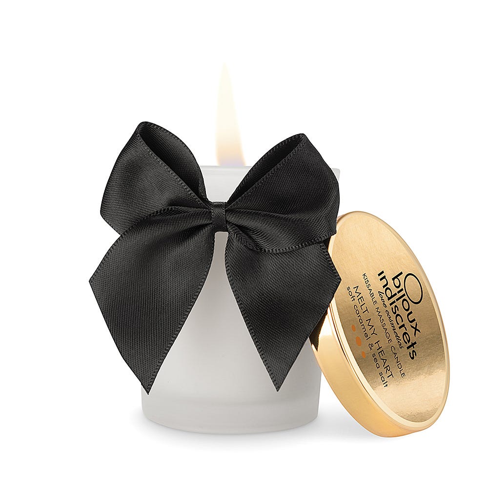 Soft Caramel Massage Candle - Lustly
