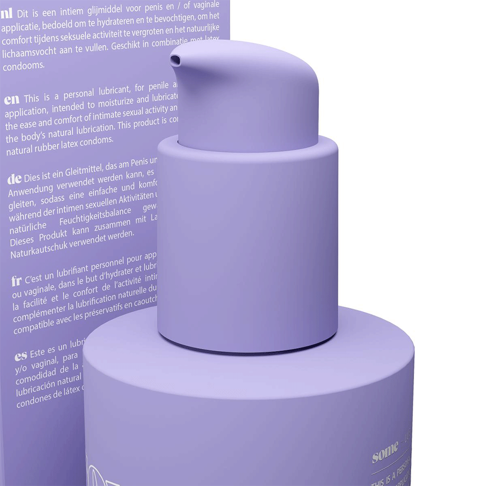 SOME LUBE Natural Ekologiskt Glidmedel 100ml - Lustly