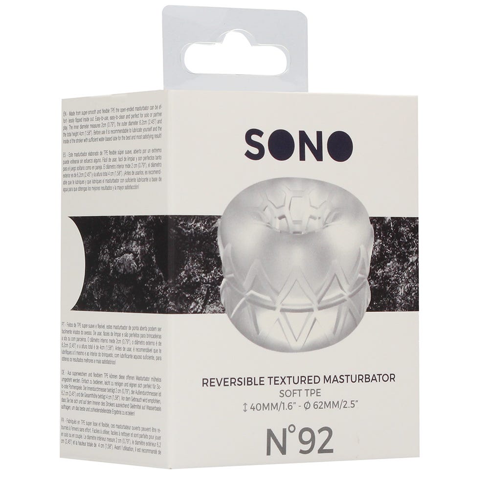 SONO Reversible Textured Masturbator N.92 - Lustly
