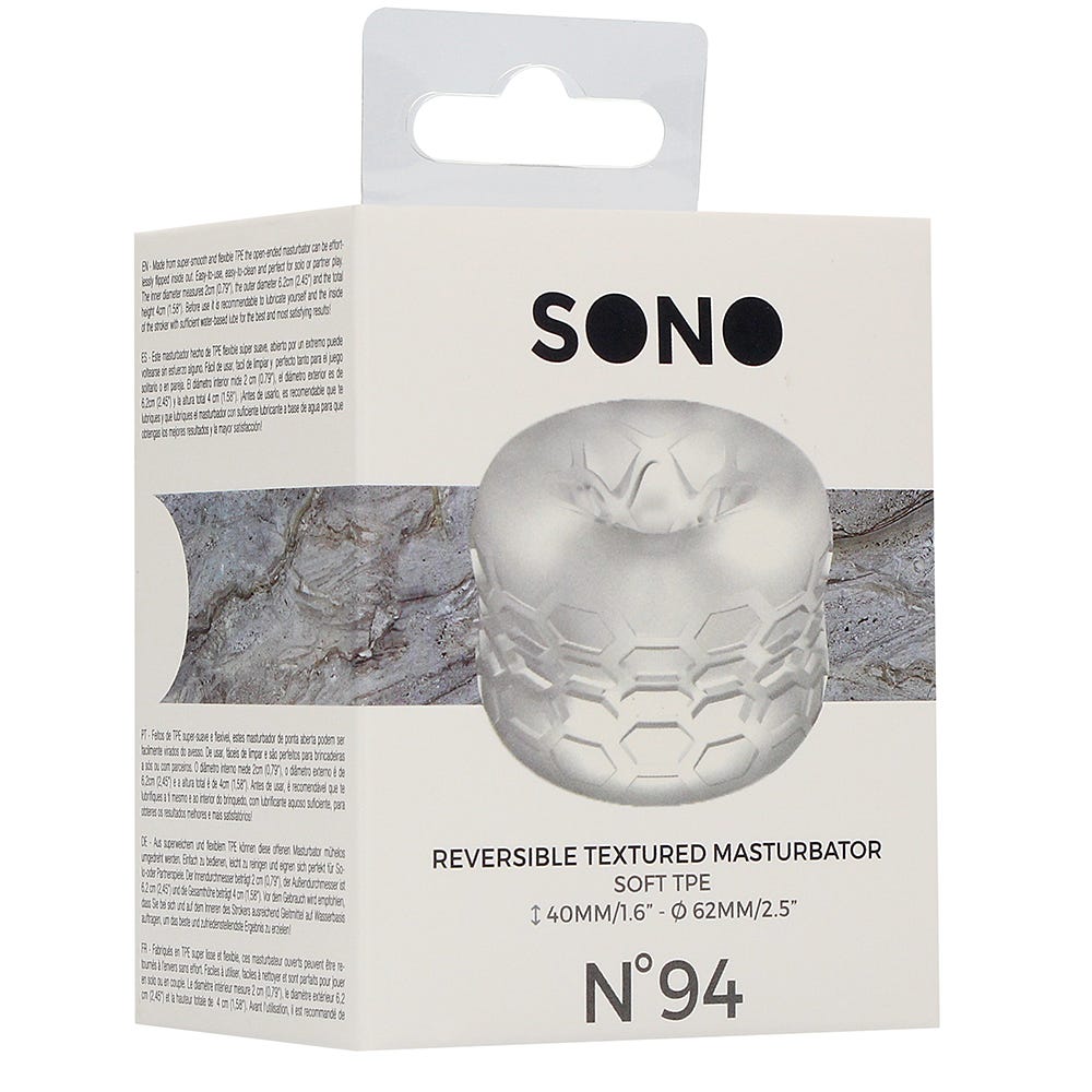 SONO Reversible Textured Masturbator N.94 - Lustly
