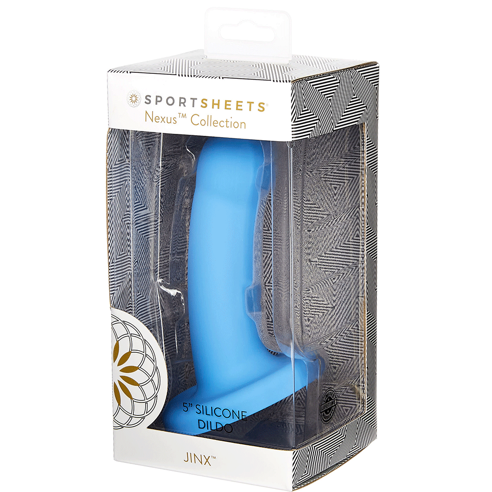 Sportsheet Nexus Jinx Dildo Periwinkle - Lustly