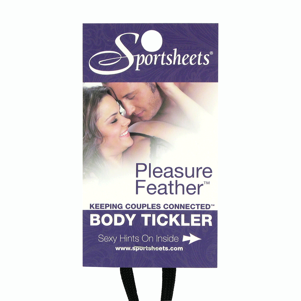 Sportsheets Pleasure Feather Tickler Rosa - Lustly