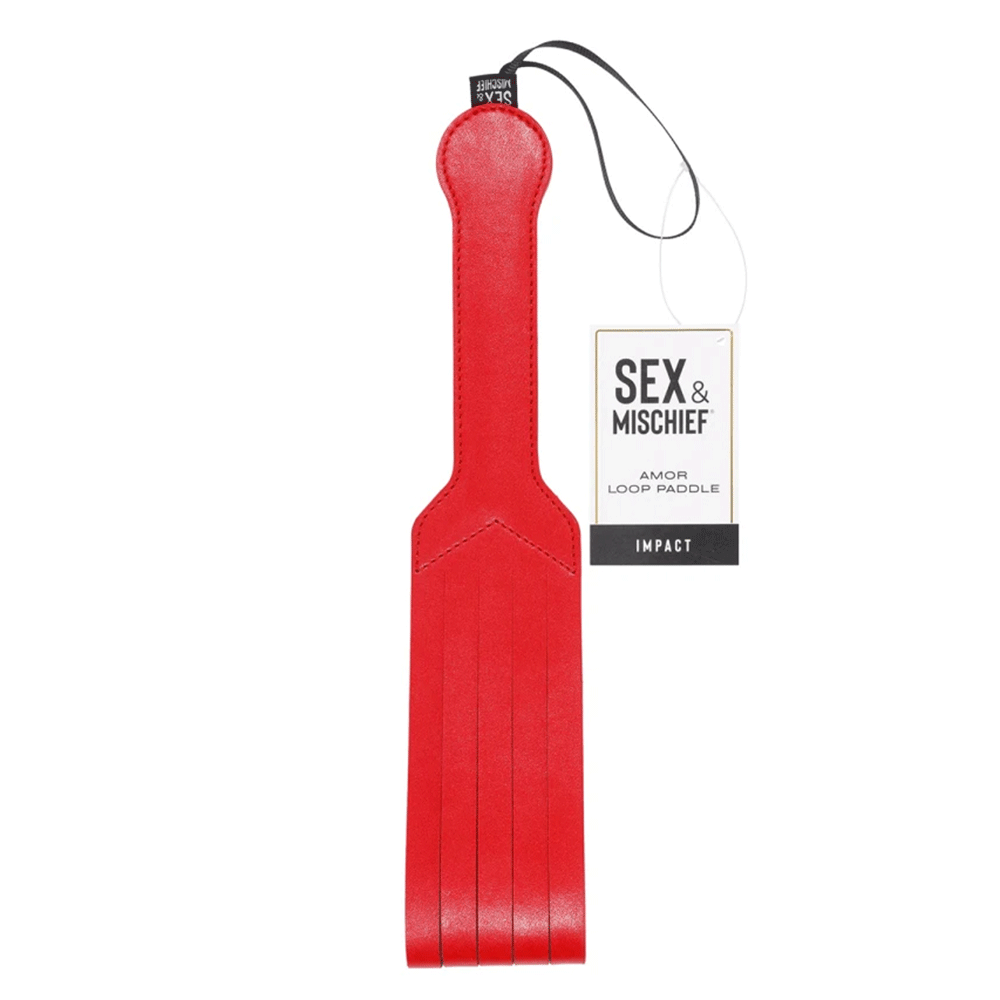 Sportsheets Sex &amp; Mischief Amor Loop Paddle - Lustly
