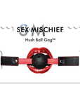 Sportsheets S&M Hush Gagball Svart - Lustly