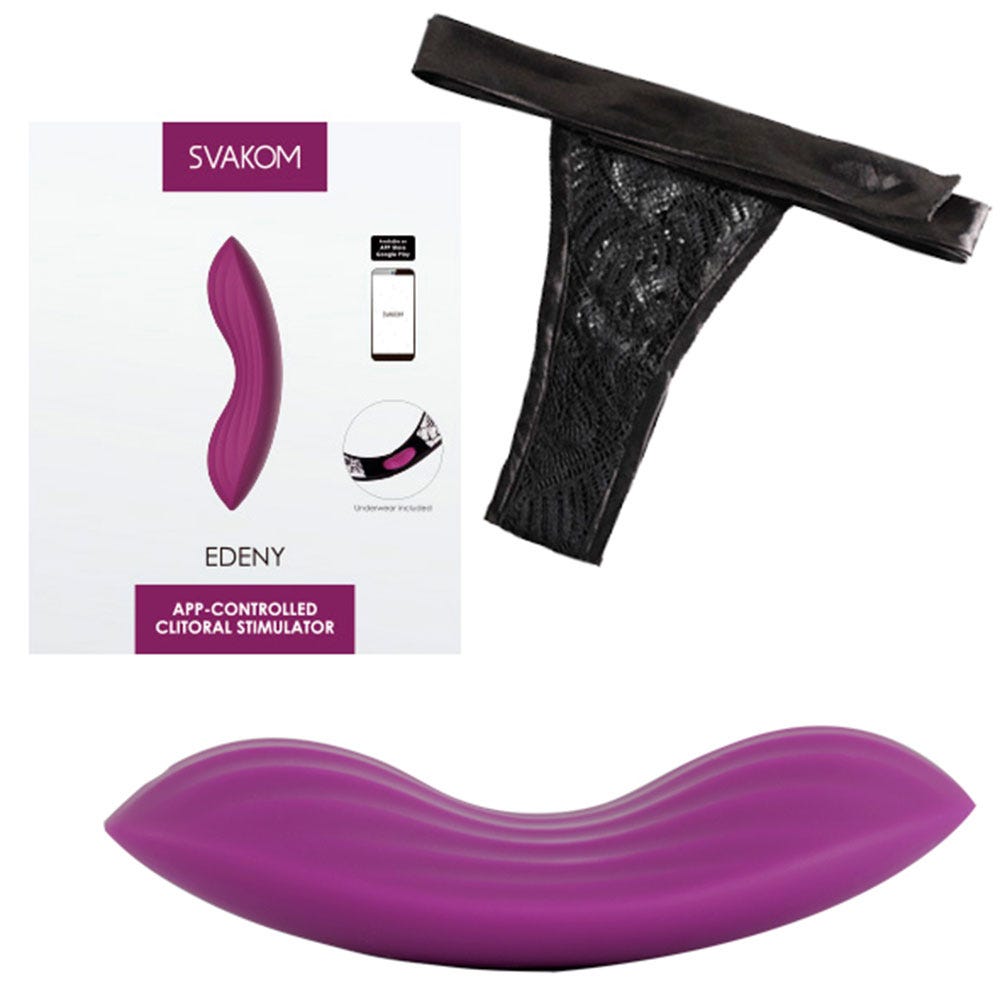 Svakom Edeny Appstyrd Klitorisvibrator - Lustly