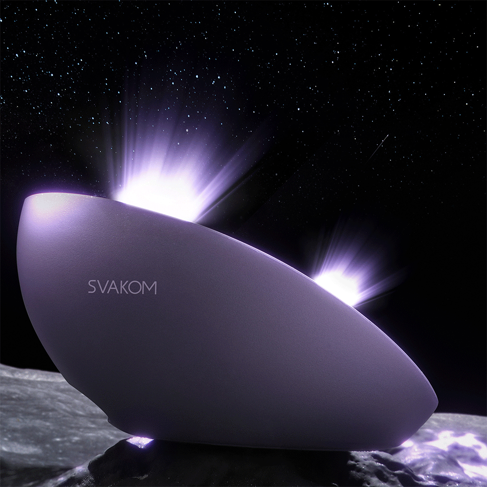 Svakom Pulse Galaxie Lilac Lufttrycksvibrator - Lustly