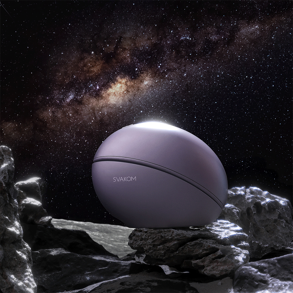 Svakom Pulse Galaxie Lilac Lufttrycksvibrator - Lustly