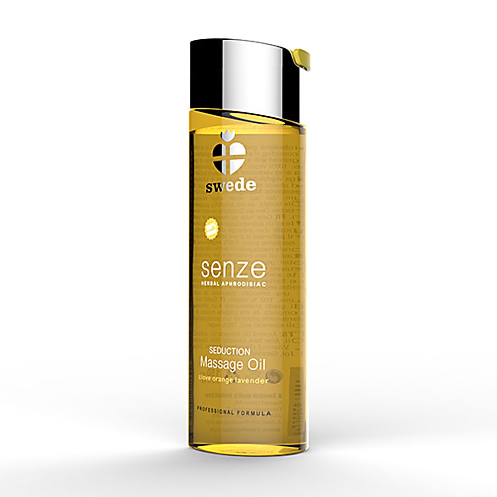 Swede Seduction Massage Oil Clove Orange Lavender - Lustly