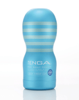 Tenga Cool Edition Original Vacuum Cup ståendes mot vit bakgrund.