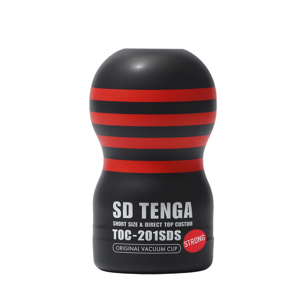 Tenga SD Original Vacuum Cup Strong ståendes mot vit bakgrund. Lustly.se